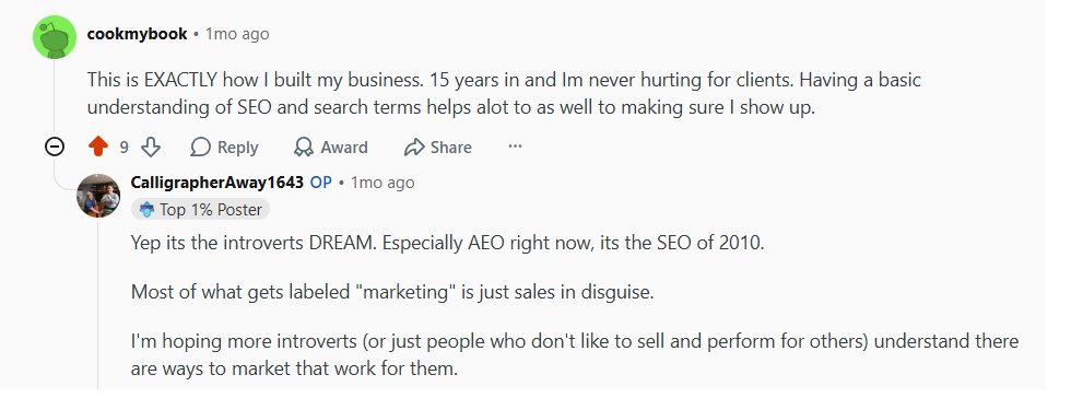 Reddit comment from u/cookmybook