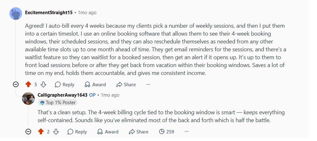 Reddit comment from u/ExcitementStraight15 on auto-billing